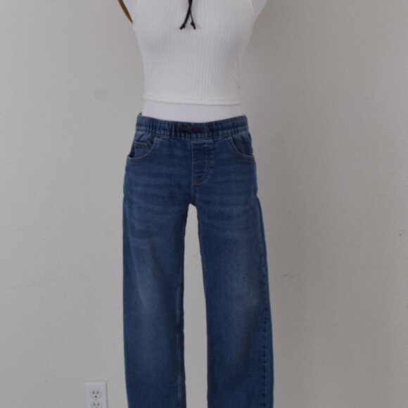 Thereabouts Denim Drawstring Stretch Pants Youth size L(14H/16H) Husky - Picture 5 of 9